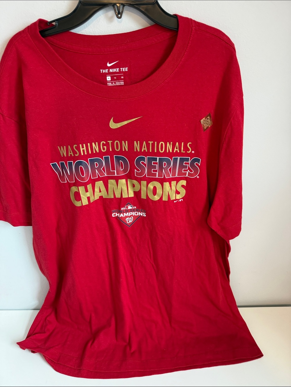 WASHINGTON NATIONALS NIKE 2019 WORLD SERIES CHAMP T-SHIRT